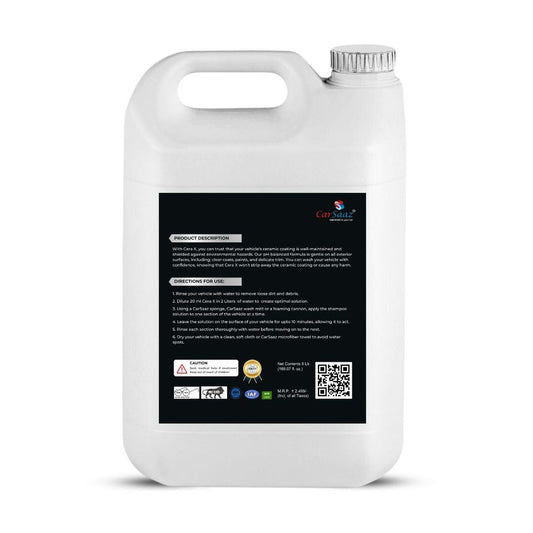 Cera X Ceramic Car & Bike Wash Shampoo | Maintains Ceramic Coatings, Waxes | Superior Shine & Protection | pH Neutral, Highly Effective
