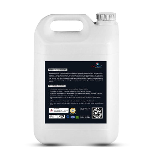 Matte X Car & Bike Matte Wash Shampoo | Shampoo for Matte Painted Cars, Bikes | Safe for Matte Paint & Wraps