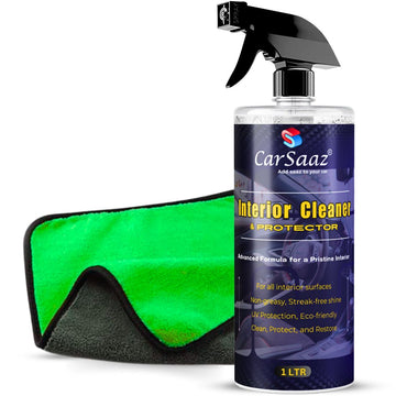 Car Interior Care Kit | 1L Interior Cleaner + Premium Microfiber Cloth