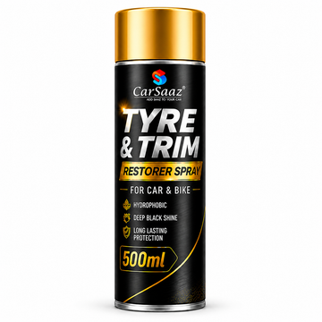 CarSaaz Tyre & Trim Restorer Spray | Suitable for Cars & Bikes