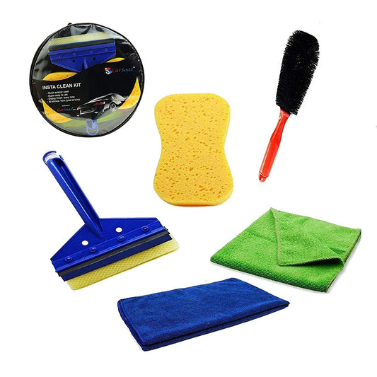 CAR SAAZ® DIY (Do It Yourself) 5 Products Car Washing / Cleaning Kit