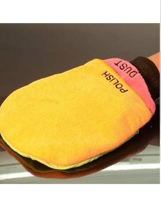 CAR SAAZ® Premium Microfiber Gloves with 3 Layers