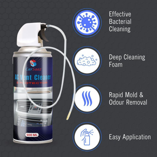 Car Ac Vent Foam Cleaner & Disinfectant