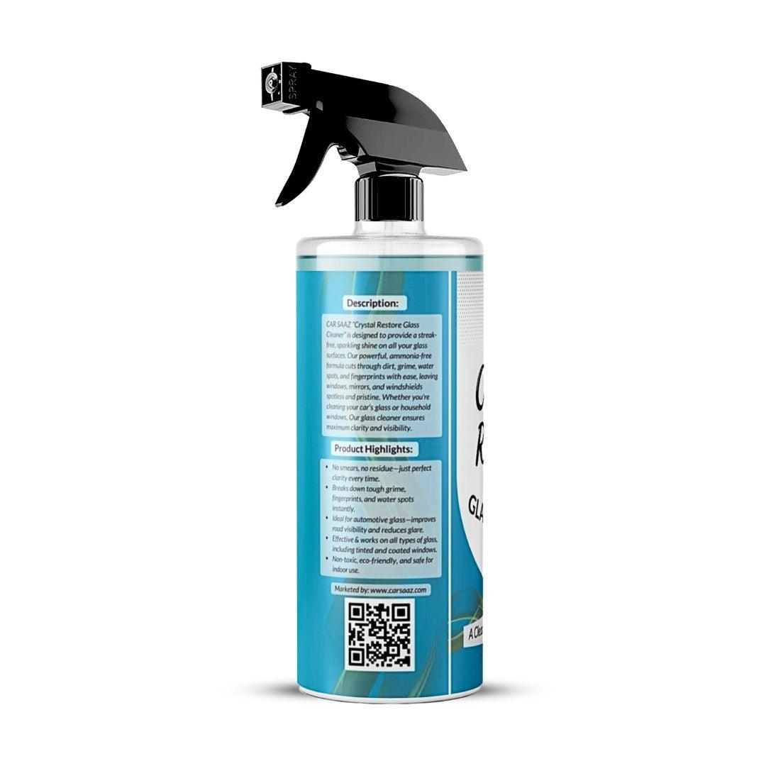 Crystal Restore Glass Cleaner 1 Ltr back 