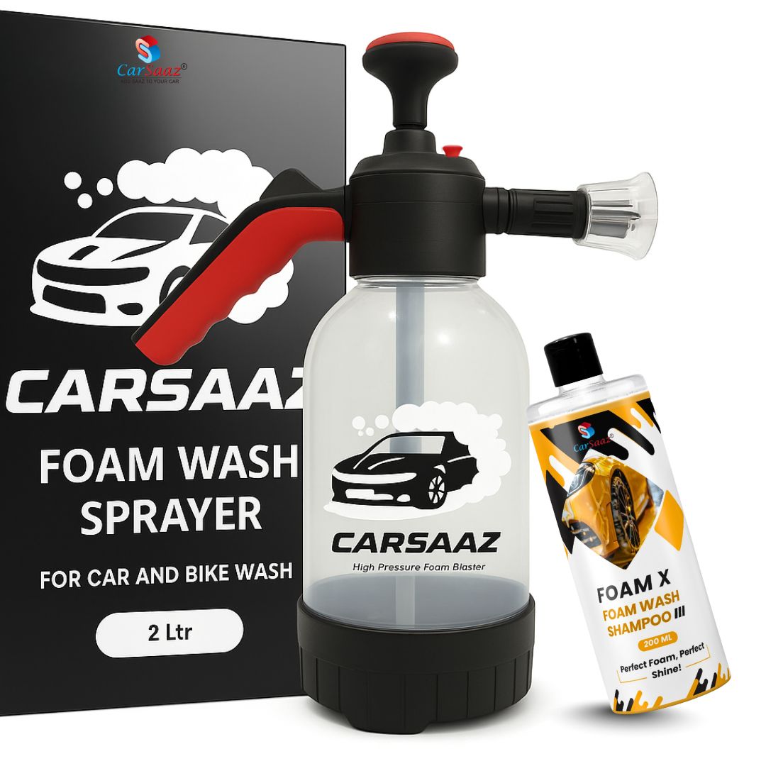 Premium Car Wash Kit | Foam X Shampoo ( 200ml) & High-Pressure Foam Sprayer ( 2L )