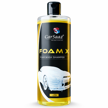 Foam X Car & Bike Foam Wash Shampoo 1 LTR | Premium High-Foaming Shampoo | Snow Foam Wash Shampoo | pH Neutral, Thick Suds, Highly Effective