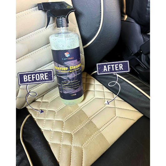 Car Interior Care Kit | 1L Interior Cleaner + Premium Microfiber Cloth