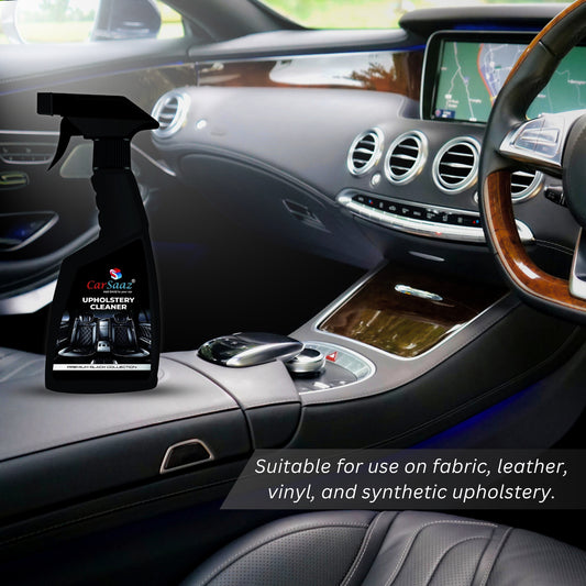 Upholstery Cleaner 380ml with Microfiber Cloth | Premium Upholstery Cleaner for Vehicle Interior | Combo Pack