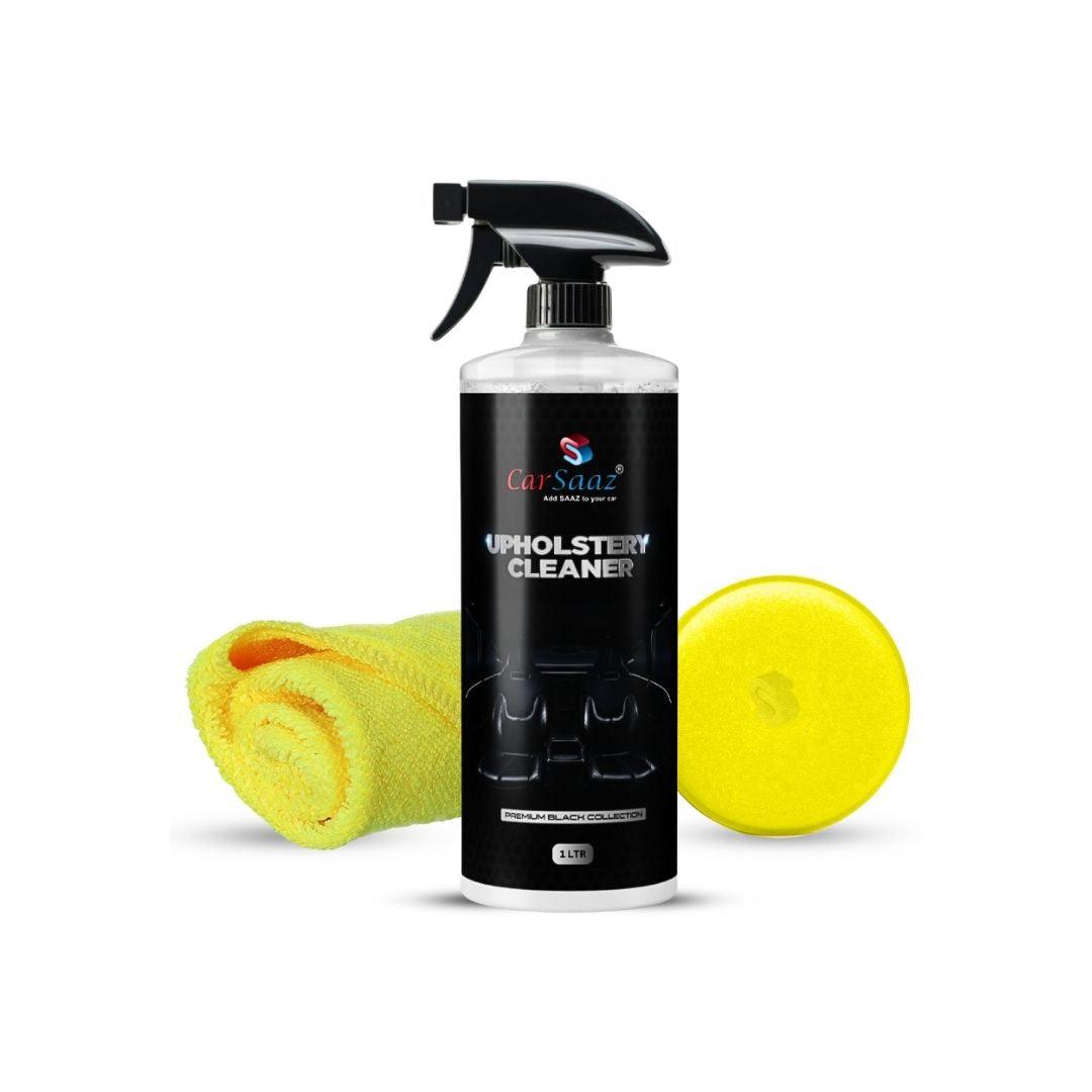 Upholstery cleaner 1ltr with applicator & microfiber combo