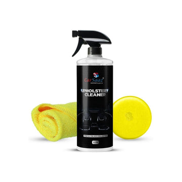 Upholstery cleaner 1ltr with applicator & microfiber combo