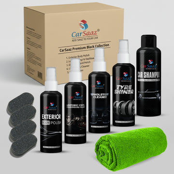 Car & Bike Care Kit | 10 Essential Products in One Pack | Interior & Exterior Cleaning & Shine