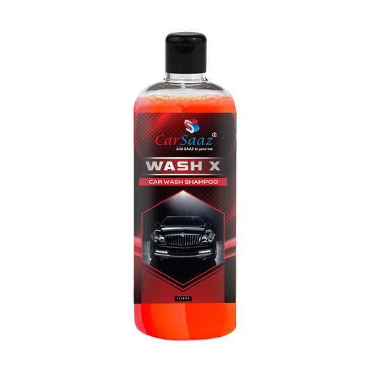 CAR SAAZ® Wash X Bike & Car Wash Premium Shampoo 1 Litre