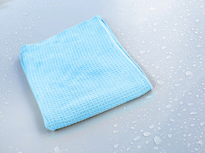 CAR SAAZ® Super Absorbent Waffle Weave Microfiber Towel (40 X 40 cm)
