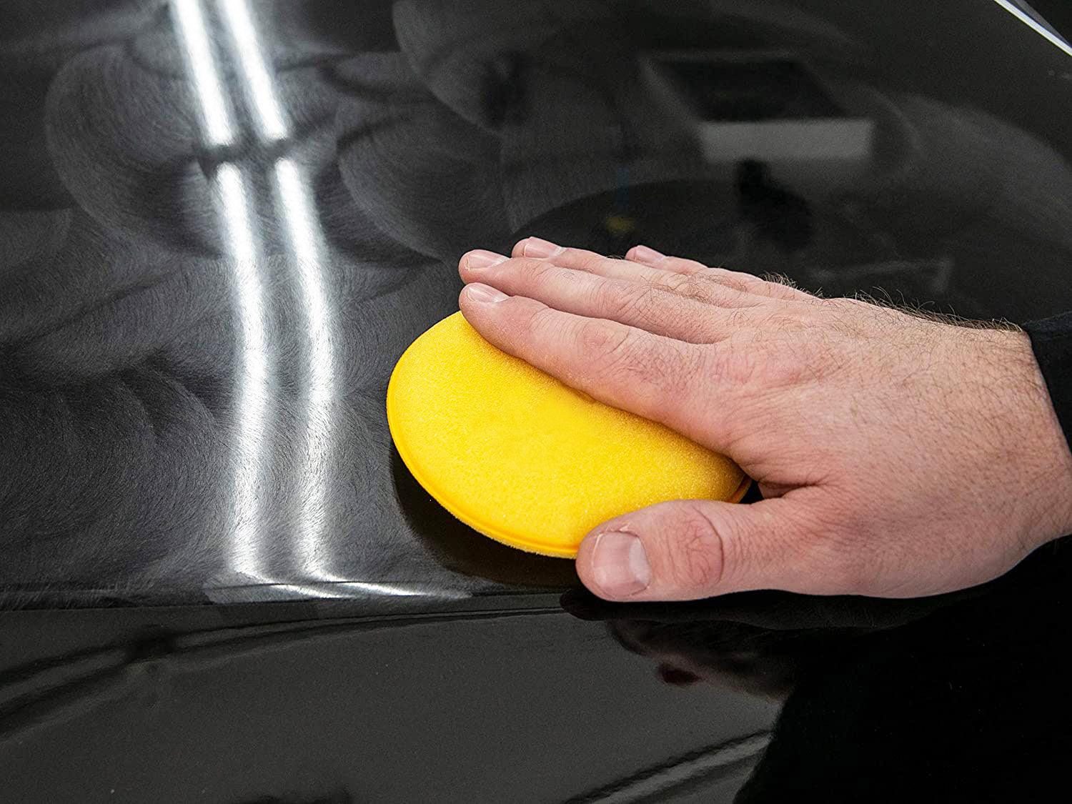 Yellow Applicator Pad - Finish First® Auto, Marine & Cycle Polish &  Cleaning Products