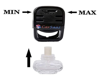 CAR SAAZ® Car AC Vent Perfume | Car Air Freshener (8ml) - Vanilla Fragrance